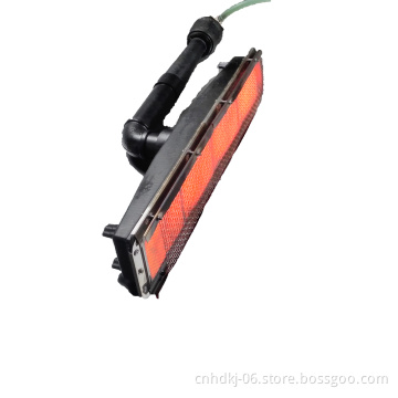 Industrial gas fired infrared burners for curing,dry powder and wet paint coating applications